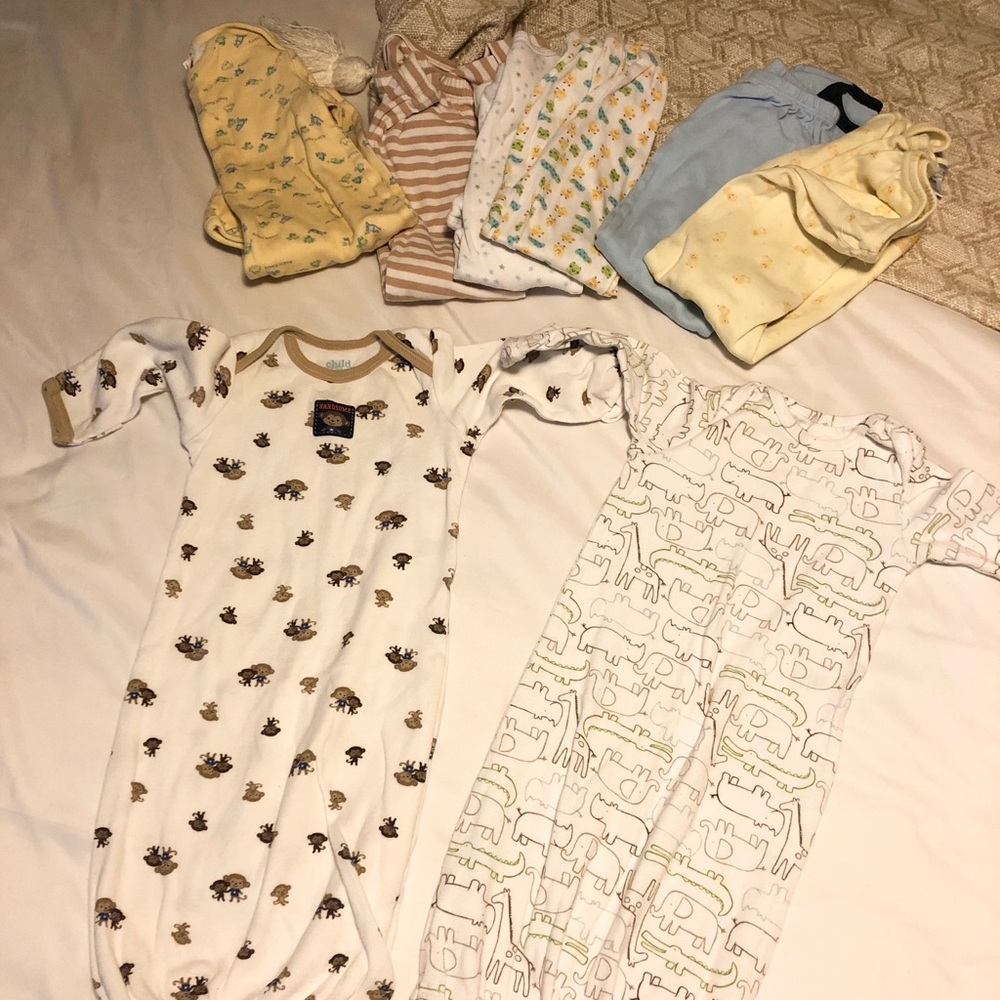 Newborn sleep sack pjs